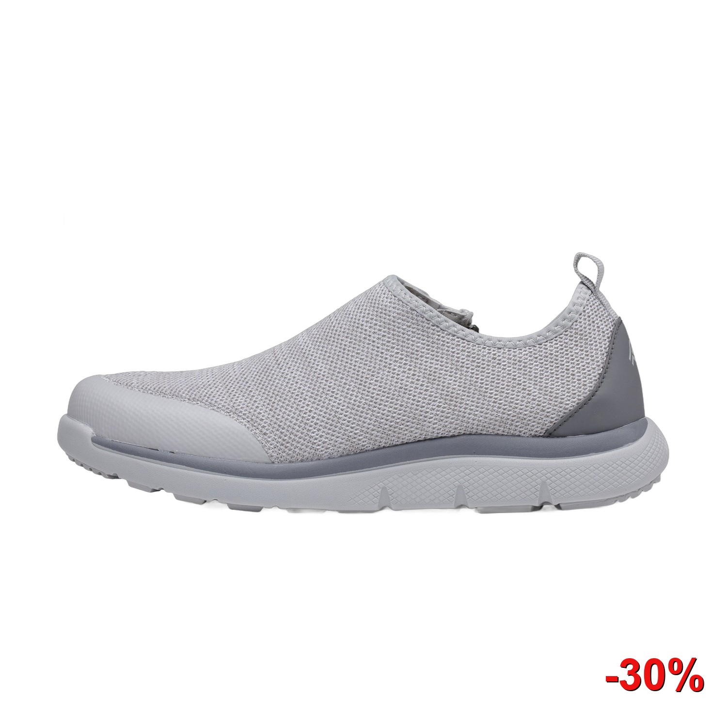 Sneaker with discount badge